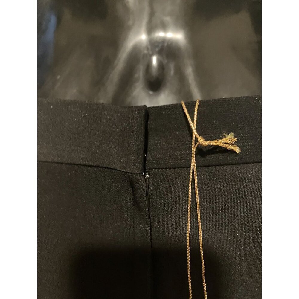 NWT Vintage Donna Vinci Skirt 8 Maxi Ostrich Feather Goth Witch Evening Cocktail - Picture 9 of 12